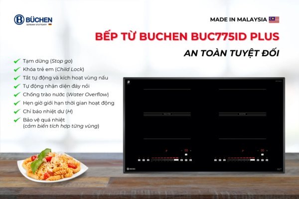 BẾP TỪ BUCHEN BUC775ID PLUS