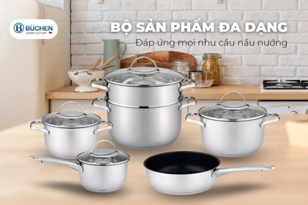 BỘ NỒI BUCHEN TITANIUM