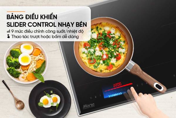 BẾP ĐÔI ĐIỆN TỪ SUNHOUSE MAMA MMB899DI nhập khẩu Thái Lan