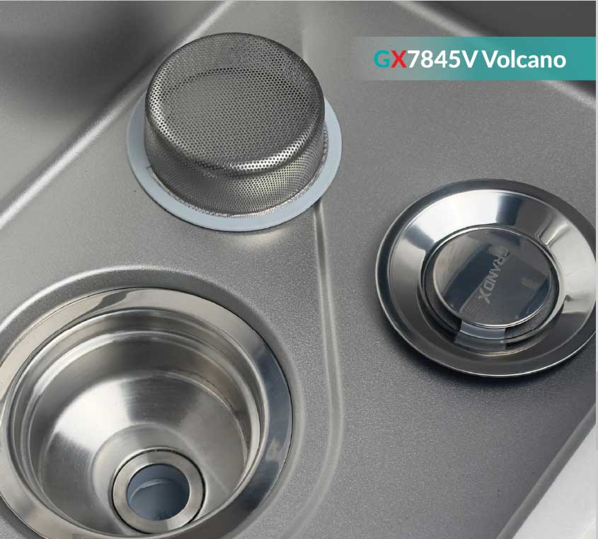 Chậu rửa bát Grandx GX7845V VOLCANO