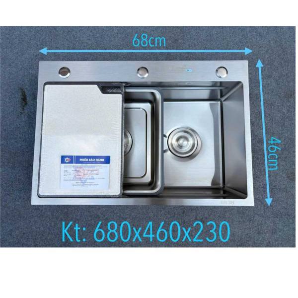 Chậu rửa bát Kagol 6846 inox 304