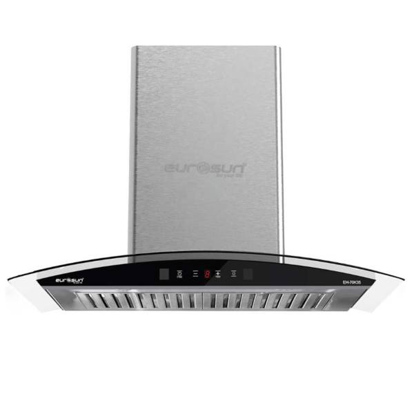 Máy hút mùi kính cong Eurosun EH-70K35/90k35 hút siêu êm