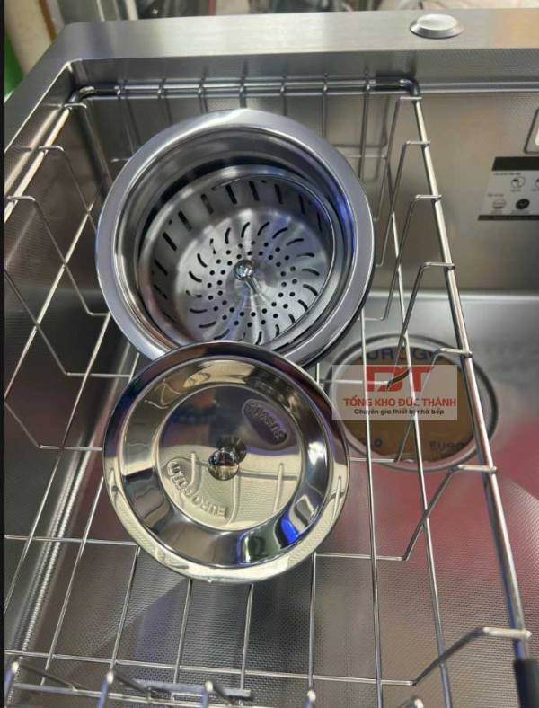 Chậu rửa bát Eurogold chống xước 1 hố inox 304 EUC15850EA (EUC15850GA)