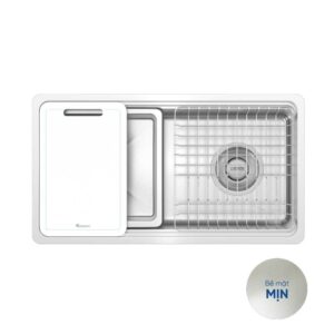 Chậu rửa bát Konox phong cách Nhật bề mặt mịn Tari 780SM
