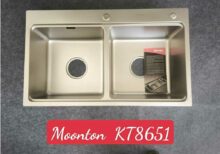 Chậu rửa bát Moomton M8651 SUS304 inox chống xước