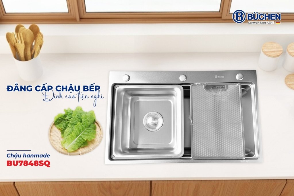 CHẬU RỬA BÁT BÜCHEN BU7848SQ 