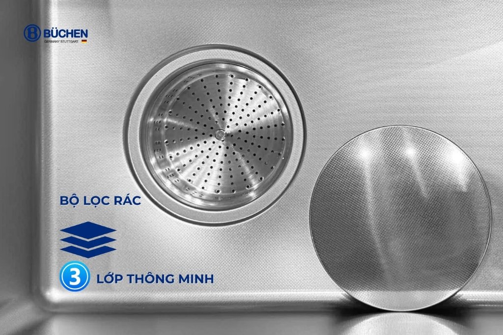 CHẬU RỬA BÁT BÜCHEN BU7848SQ 