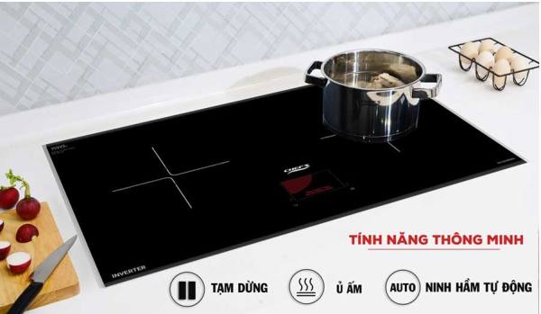Bếp từ đôi Chef's EH-DIH890N