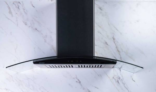 Máy hút mùi kính cong Grandx GX H70C55B