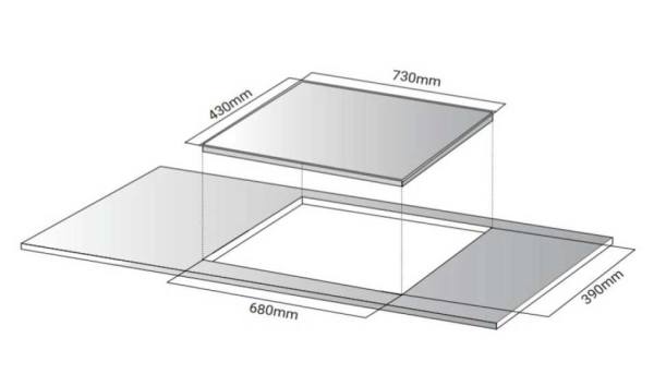 Bếp điện từ Fandi FD- Slide 228IH