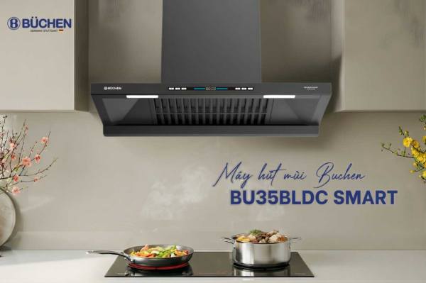 Máy hút mùi chữ T Buchen BU35BLDC Smart