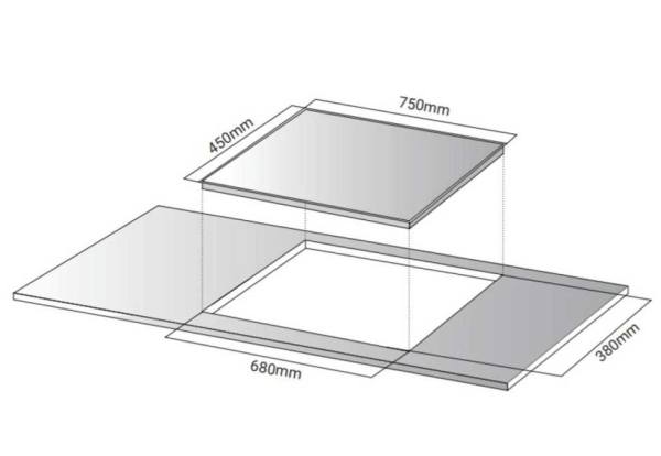 Bếp từ Fandi FD-829IG nhập Malaysia