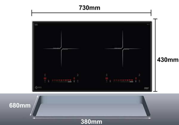 Bếp từ Lorca LCI-985EU nhập Malaysia