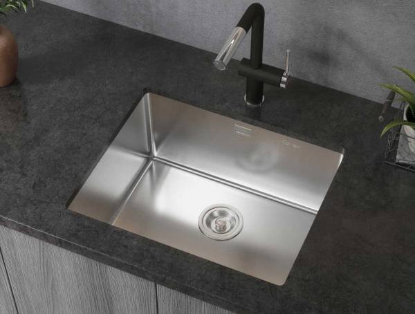 Chậu rửa bát Konox phong cách Nhật bề mặt mịn Tari 500SM