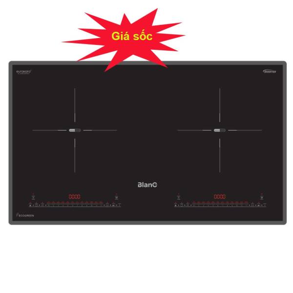 Bếp từ đôi BlanC BA 569DI bo viền kính