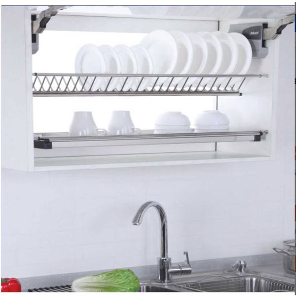 Giá cố định chữ V 2 tầng Eurogold inox 304 EUV8660/8670/8680/8690