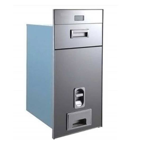 Thùng gạo Euroglod mặt gương màu bạc điện tử GB301S