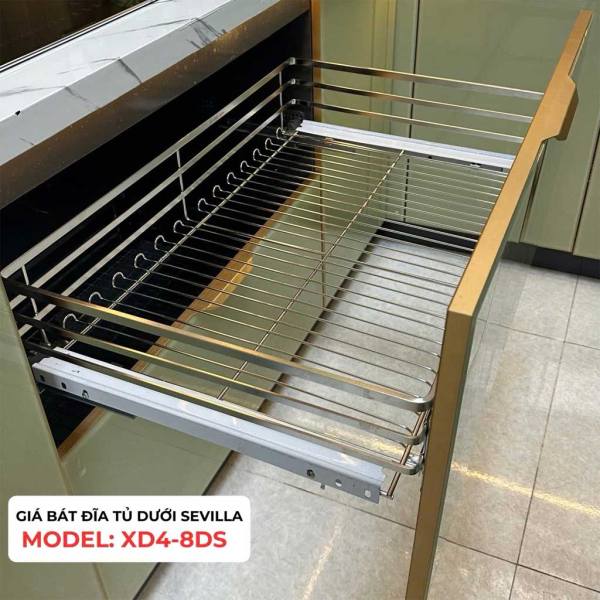 Giá xoong nồi tủ Sevilla inox 304 XD4-6DS/7DS/8DS/9DS
