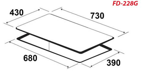 Bếp từ Fandi FD 228G