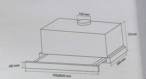 Máy Hút Mùi Âm Tủ CZ-H1570AT/H1160AT