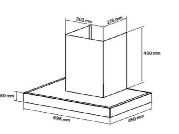 Máy hút mùi Canzy CZ-H245CT