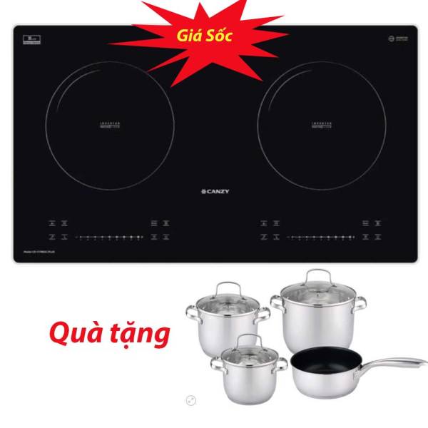 Bếp từ Canzy CZ-I17882C Plus mẫu mới bo viền nhôm
