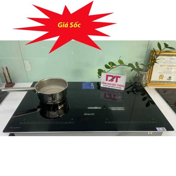Bếp từ đôi BlanC BA569DI bo viền kính